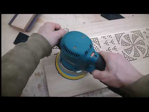 Видео: Шкурка, круги для шлифовки дуба. 3M CUBITRON p180