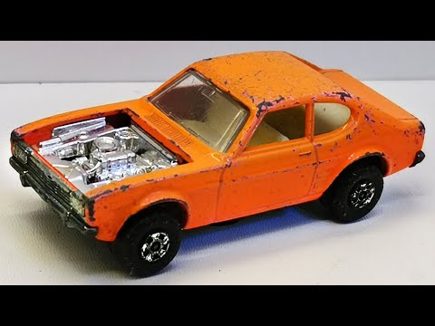 Видео: Восстановление Matchbox Ford Capri № 54. Литье модели.