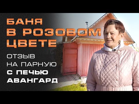 Видео: Все домашние влюбились в эту печь! ОТЗЫВ о печи "АВАНГАРД 24" в розовой бане в Алтайском крае