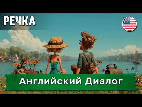 Видео: Слушаем и Учимся: Английский Диалог для Развития Аудирования! Английский на Слух. "РЕЧКА"