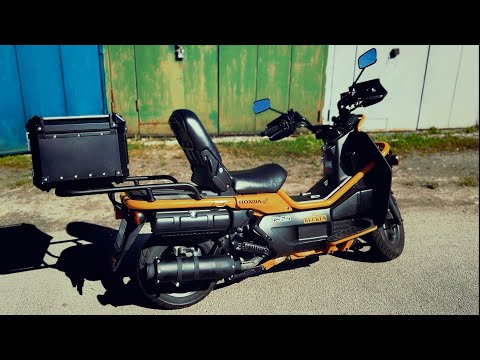 Видео: РЕДКИЙ СКУТЕР HONDA BIG RUCKUS МЕБЕЛЬНОГО ОЛИГАРХА