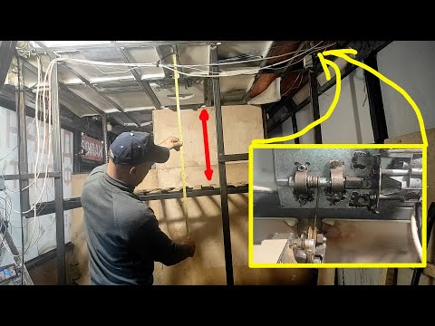 Видео: краснуха-автодом: подъемная кровать из моторчиков стеклоочистителей