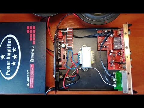 Видео: Усилитель звука UKC SN-802BT. Что внутри?