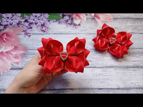 Видео: ОЧАРОВАТЕЛЬНЫЕ БАНТИКИ ИЗ РЕПСОВОЙ ЛЕНТЫ 4 СМ! БЫСТРО! ПРОСТО! КАНЗАШИ / МАСТЕР КЛАСС / DIY