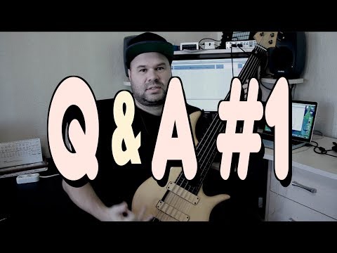Видео: Q&A #1 / Как правильно строить занятия на Бас Гитаре (и не только)