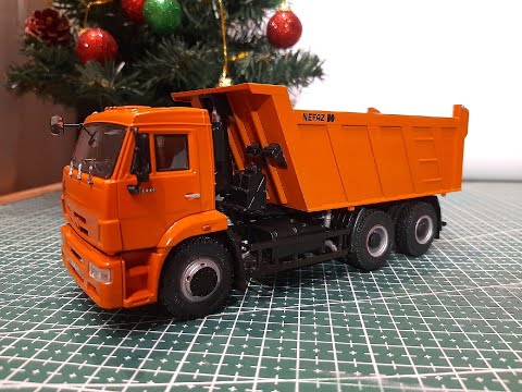 Видео: Сборка КАМАЗ 6520 AVD models