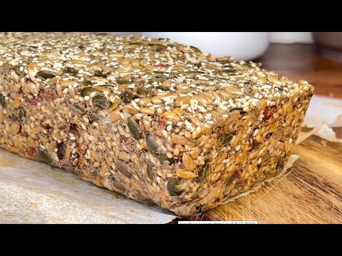 Видео: Простой рецепт хлеба с семенами и орехами: БЕЗ МУКИ, БЕЗ ГЛЮТЕНА!