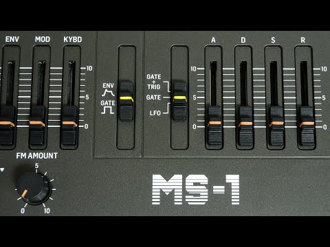 Видео: Обзор Behringer MS-1 (MS-101) - клона Roland SH-101