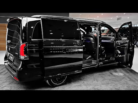 Видео: Mercedes V-Class (2025) — идеальный роскошный VIP-автомобиль для всей семьи!