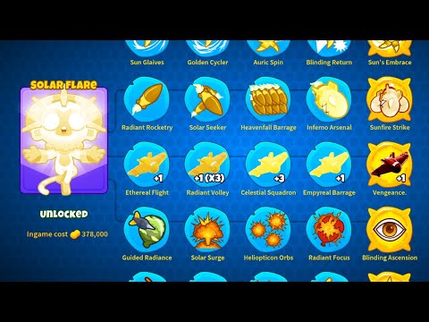 Видео: 45 НОВЫХ улучшений Бога Солнца!