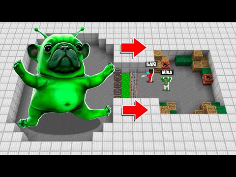 Видео: 🇺🇦 АРМІЯ 1000 ПІБЛ ПРИБУЛЕЦЬ ПРОТИ МІКИ І БАКІ У МАЙНКРАФТ! БИТВА ALIEN PIBBLE MINECRAFT