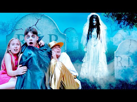Видео: 24 ЧАСА НА КЛАДБИЩЕ! ПРИЗРАК НЕВЕСТЫ ХОЧЕТ ЗАБРАТЬ ПАРНЕЙ!