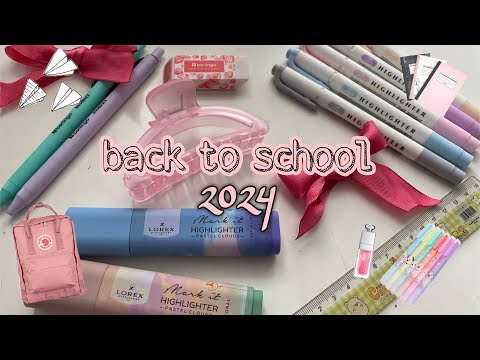 Видео: Back to School 2024🖇️📚 | Подготовка в школе | Emilia