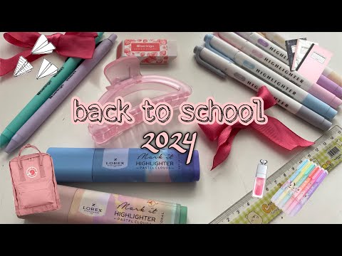 Видео: Back to School 2024🖇️📚 | Подготовка в школе | Emilia