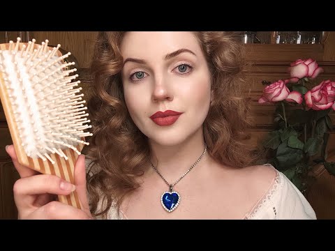 Видео: АСМР Титаник. Массаж Головы и Прическа от Розы • ASMR Titanic. Head Massage and Hairstyle by Rose
