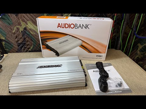Видео: Обзор Audiobank P2001 и Amp Dyno