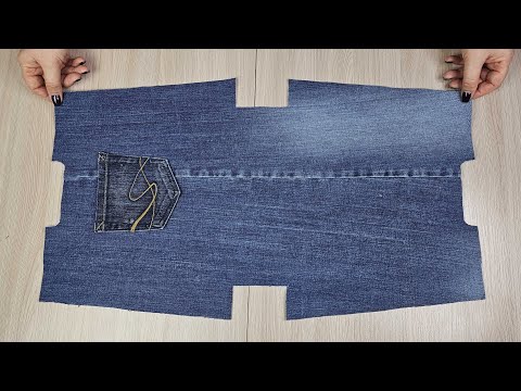 Видео: ⭐️ ОЧЕНЬ ПРОСТО сшить Новую Сумку из Старых Джинсов