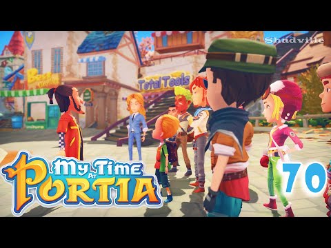 Видео: От осени к зиме ☀ My Time At Portia Прохождение #70