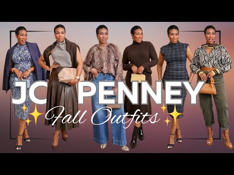 Видео: JCPENNEY представляет! Доступная осенняя модная коллекция для примерки | Керри Спенс