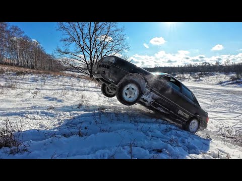 Видео: ИСПЫТАНИЕ МОЩНОЙ БАГГИ кто обгонит AUDI QUATTRO? Заезды в ГОРУ!