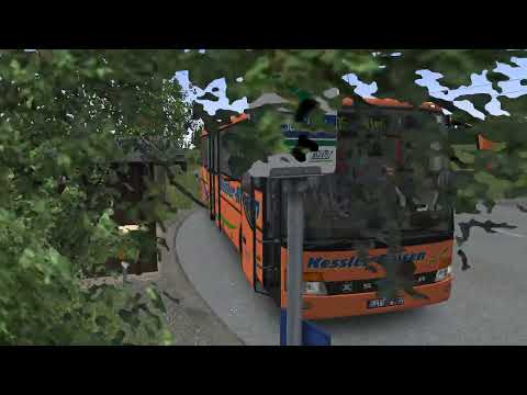 Видео: OMSI 2 - Thüringer Wald (Маршрут 735) - Setra S315UL