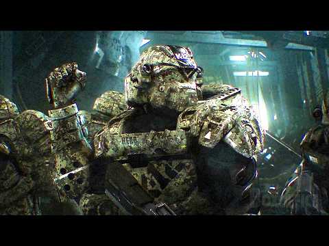Видео: Героическая защита космических десантников | Звездный десант: Вторжение | отрывок