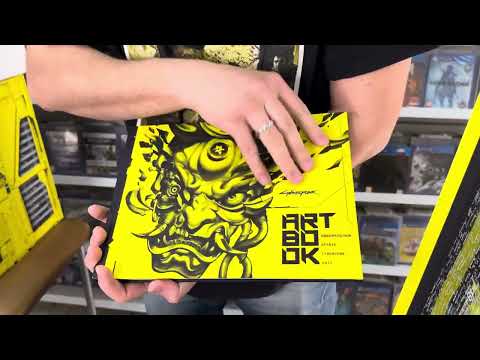 Видео: #чтовкоробке #cyberpunk2077 #коллекционноеиздание #playstation4 #видеоигры #gamezone #саратов