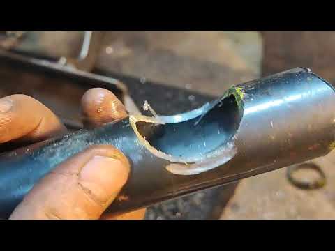 Видео: радиальный торцеватель трубы (в моëм исполнении)