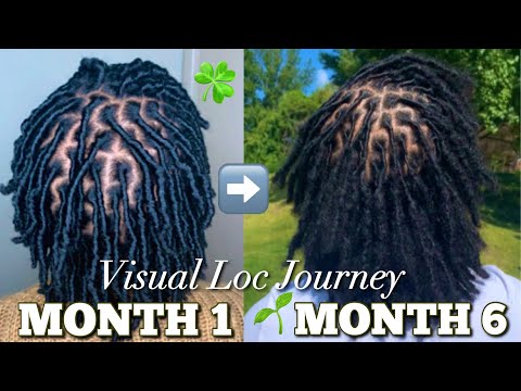 Видео: 6-месячное визуальное путешествие по локонам | Множество фотографий и видео | Расчески-спирали