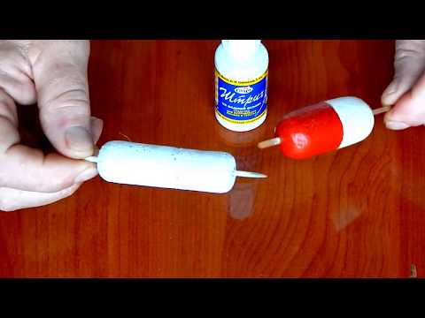 Видео: Рыболовные самоделки.Идеальная грунтовка для пенопласта,металла,пластика Ⓒ