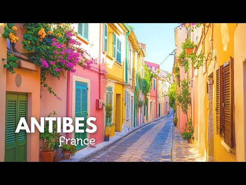 Видео: Антиб, Франция 🇫🇷☀️ Увидите красоту и очарование Французской Ривьеры! 😍 4К HDR