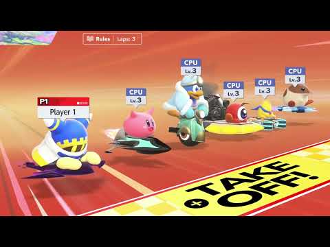 Видео: Kirby Air Riders - Global Test Ride / первый взгляд на Nintendo Switch 2