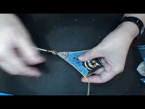 Видео: Опахало для куклы. мастер класс.