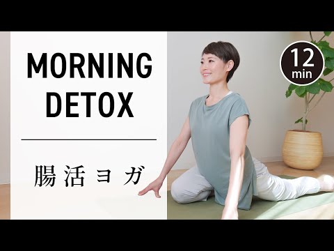 Видео: Детокс йога. Эффективен для облегчения запоров и создания красивой кожи. № 532