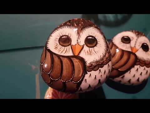 Видео: Тихая маленькая сова от Rachel's Rocks