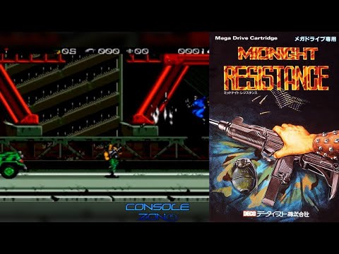 Видео: Midnight Resistance (Contra 3) - прохождение игры (Sega Mega Drive, 16-bit)