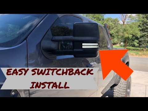 Видео: Как установить подсветку зеркал заднего вида Switchback на GM Silverado/Sierra 2007–2013 годов вы...