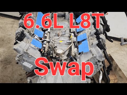 Видео: Начата замена 6.6L L8T