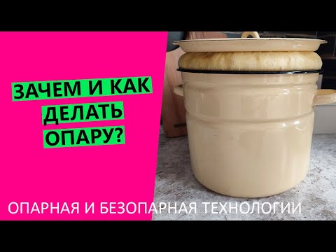 Видео: Зачем нужна опара? Об опарном и безопарном тесте | Как и для чего делать опару?