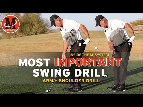 Видео: Самое важное упражнение на замах в гольфе | Упражнение на руки и плечи | Malaska Golf