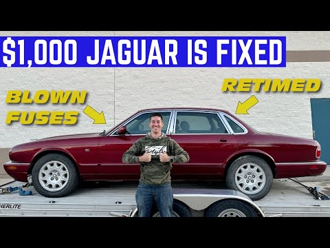 Видео: Jaguar XJ8 за 1000 долларов снова на ходу *Полностью перенастроен*