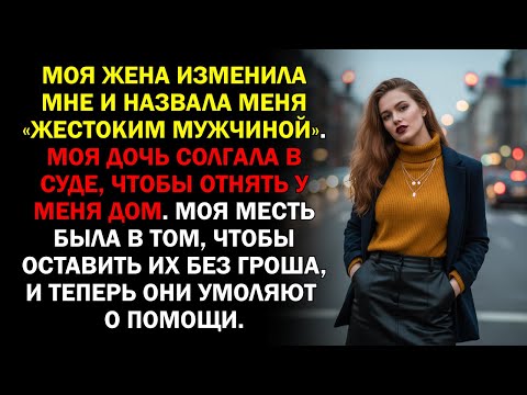 Видео: Моя жена изменила мне и назвала меня «жестоким мужчиной». Моя дочь солгала в суде, чтобы отнять...