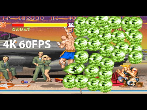 Видео: Мощь апперкота Сагата! 💥 Супер-зелёное аркадное прохождение | Street Fighter 2 [4K 60 кадров в се...