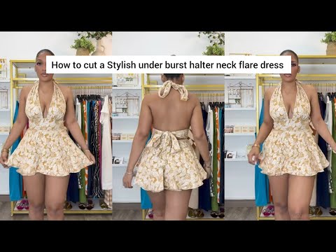 Видео: КАК СКРОЙТЕ ПЛАТЬЕ БЕЗ СПИЦЫ С РАСКЛЕШЕННЫМ ПЛАТЬЕМ #flaredresssewing