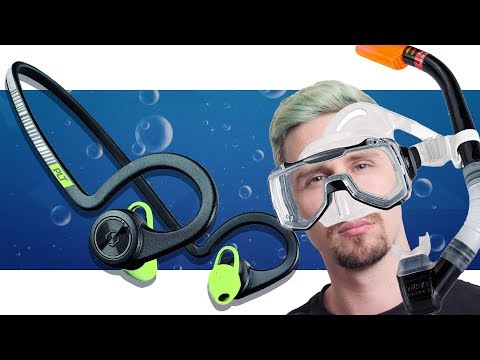 Видео: Лучшие НЕПРОМОКАЕМЫЕ спортивные наушники! ➔ Обзор Plantronics BackBeat Fit