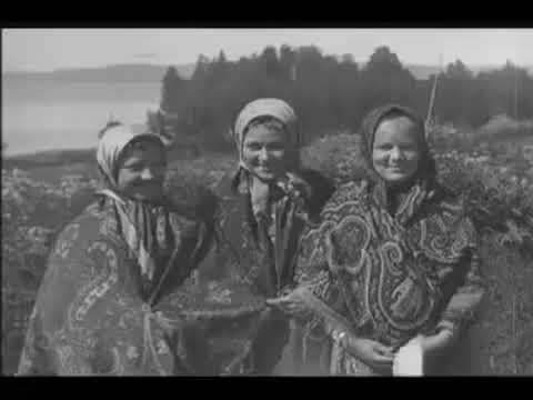 Видео: Карельская свадьба. Фильм 1920 года
