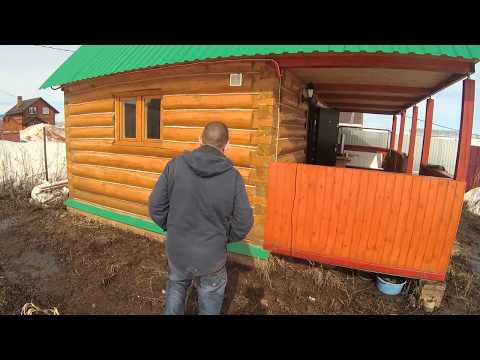Видео: Баня из Осины через 3 Года # Отзыв о Вентиляции БАСТУ