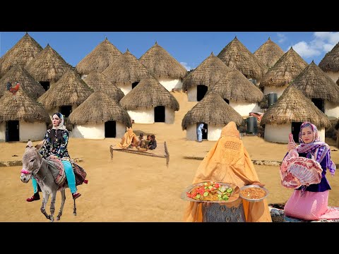Видео: Утренняя рутина женщин из афганской деревни | Деревенская жизнь Афганистана