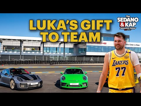 Видео: Лука Дончич демонстрирует лидерские качества в Porsche Team Event | Sedano & Kap на ESPN LA