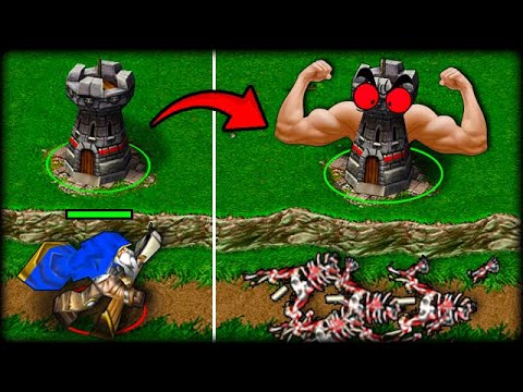 Видео: Прокачал башни на максимум в Warcraft 3